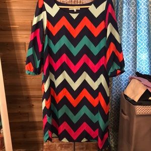 Chevron dress
